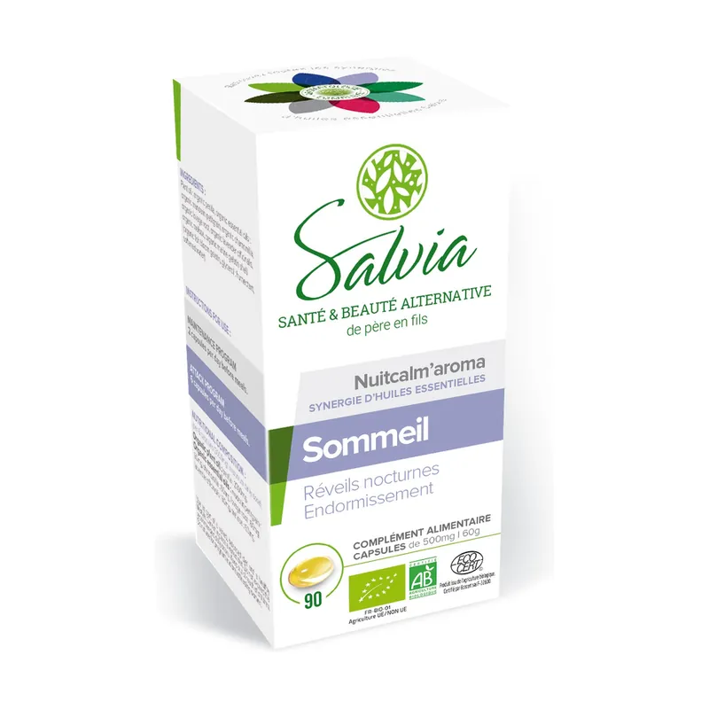 Nuitcalm‘aroma BIO 90 capsules Salvia Cheap
