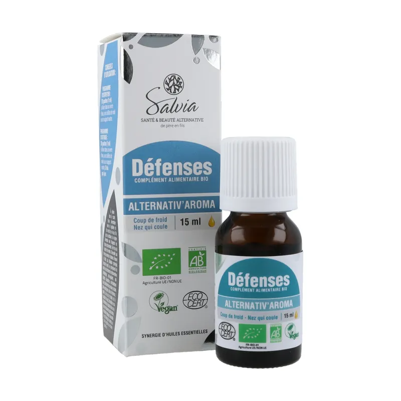 Limited Time Alternativ‘aroma Winter Organic Defenses 15 ml of oil Salvia