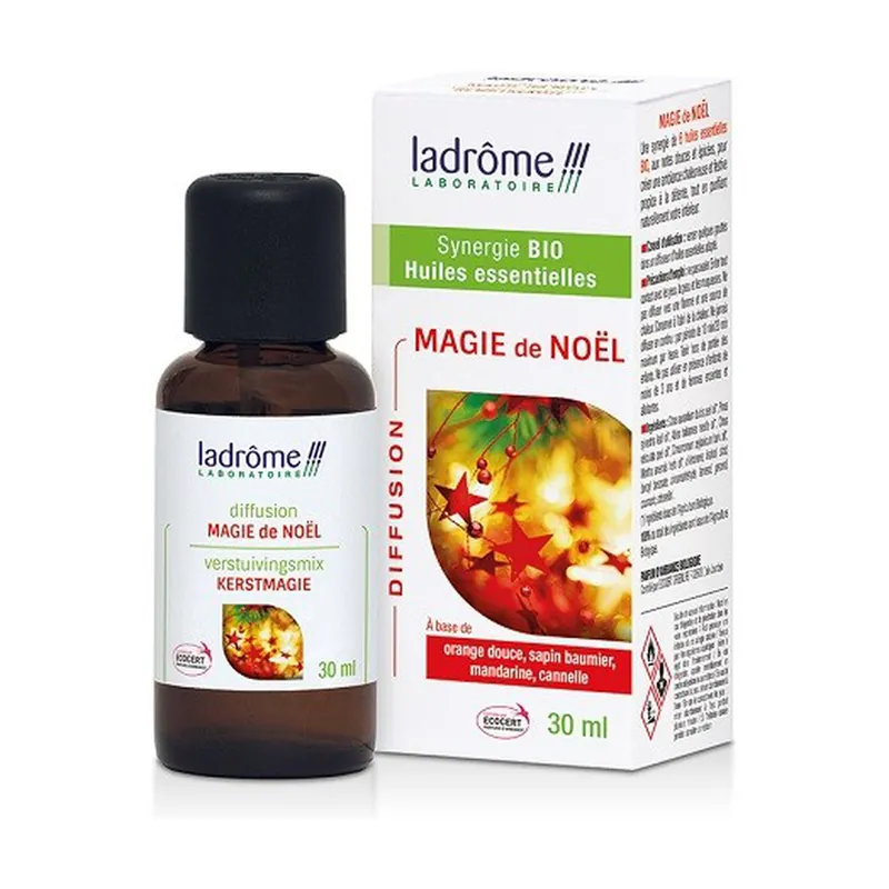 HE Organic Christmas Synergy 30 ml of essential oil Ladrome Place Order
