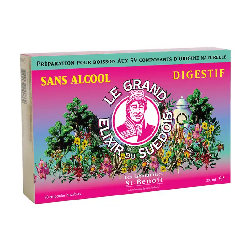 Price Drop Swedish Elixir 20 ampoules Saint Benoît