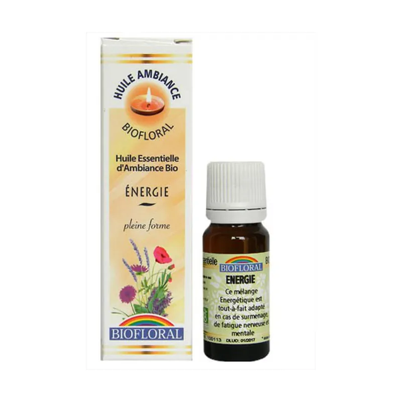 Place Order Organic energy oil 10 ml of essential oil Biofloral
