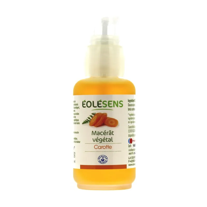 Best Price Carrot vegetable oil 50 ml of oil Eolesens