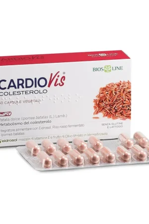 CardioVis Cholesterol 30 vegetable capsules BiosLine Clearance