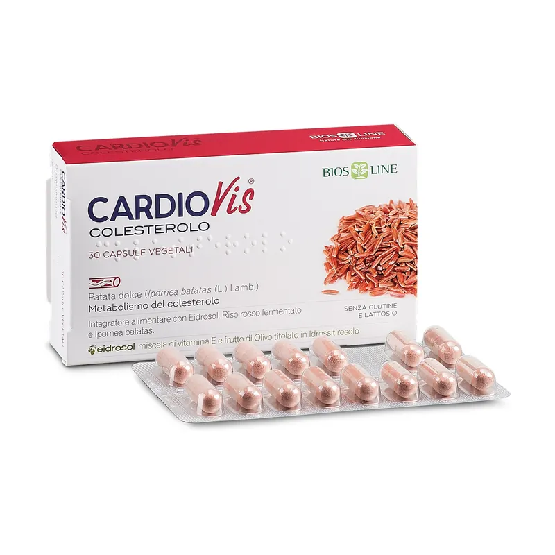 CardioVis Cholesterol 30 vegetable capsules BiosLine Clearance