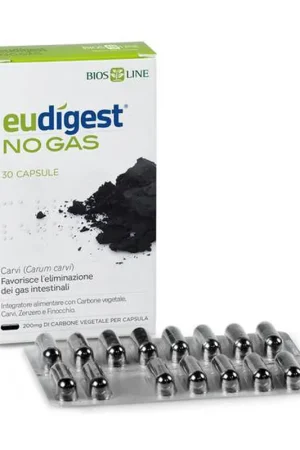 Super Sale Eudigest no gas 30 vegetable capsules BiosLine