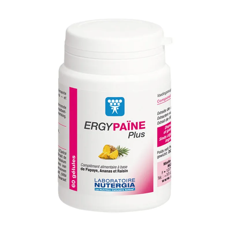 Ergypaine plus cellulite 60 softgels Nutergia High Quality