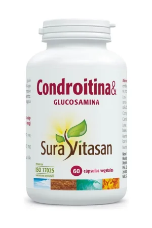 New Release Chondroitin and Glucosamine 60 vegetable capsules Sura Vitasan