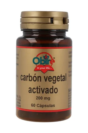 Activated Charcoal 60 capsules of 200mg Obire Don't Miss Out