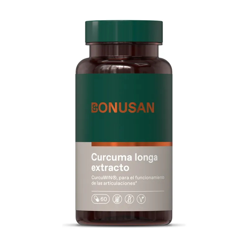 High Quality Turmeric Longa Extract 60 capsules Bonusan