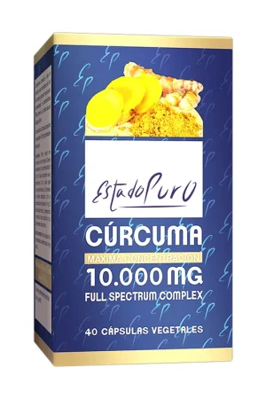 Turmeric 10,000 Mg Pure State 40 caps. Brand New
