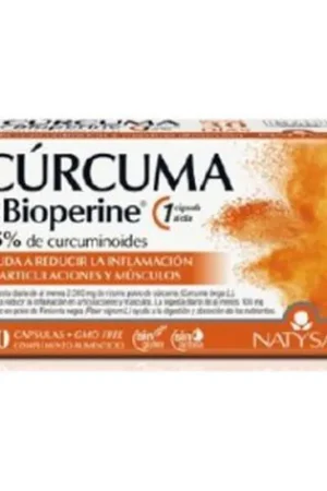 Affordable Turmeric 30 capsules of 12000mg Natysal