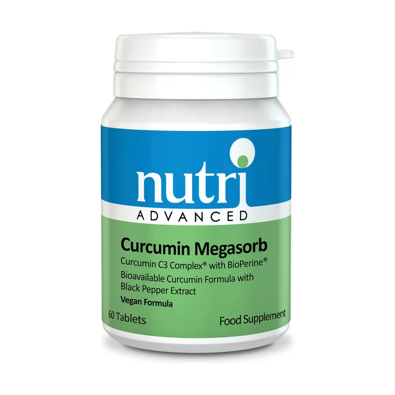 Curcumin Megasorb 60 tablets Nutri-Advanced Instant Buy