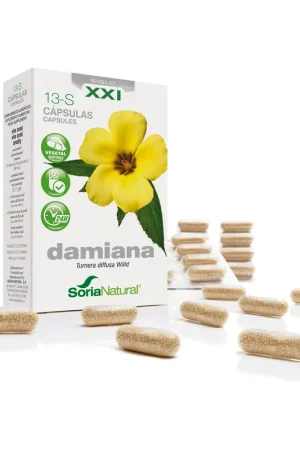 13 S Damiana (XXI Formula) 30 capsules Soria Natural Genuine