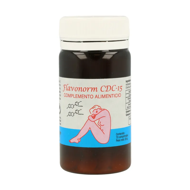 Cdc 15 Flavonorm (Soy Isoflavones with Yam) 70 tablets of 400mg Bellsola Special Discount