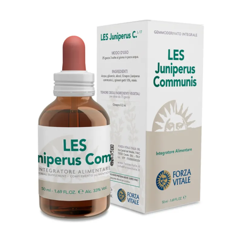 Les juniperus communis liver 50 ml Forza Vitale Sale