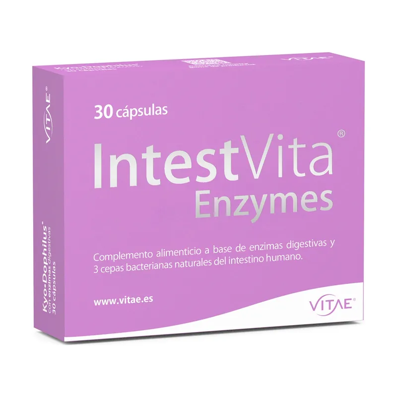 Flash Sale IntestVita Enzymes 30 capsules Vitae