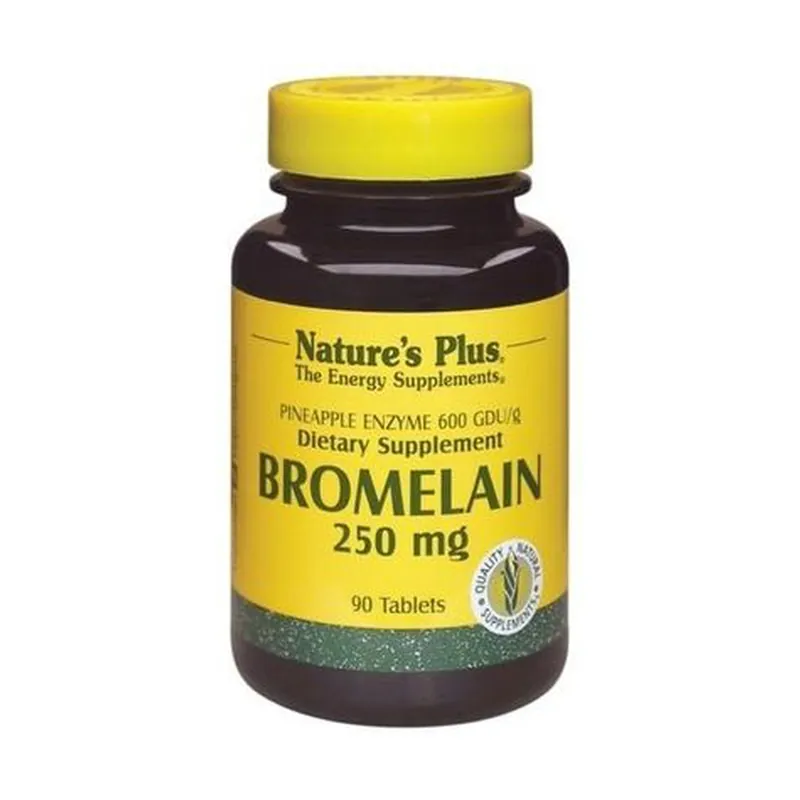 Bromelain 90 tablets of 250mg Natures Plus Secure Checkout