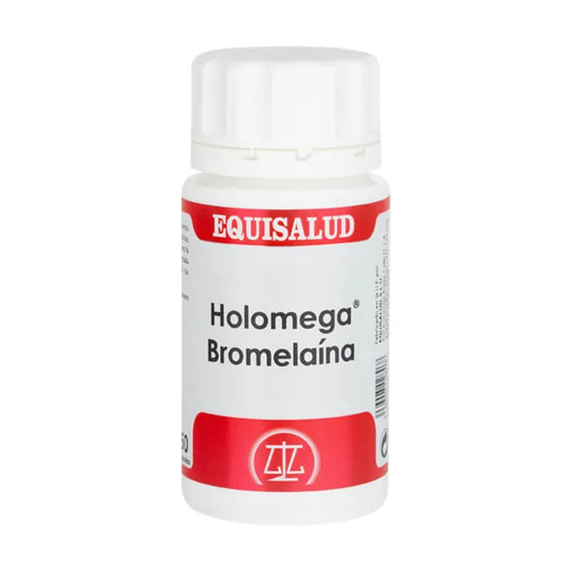 Grab Now Holomega bromelain 50 capsules Equisalud