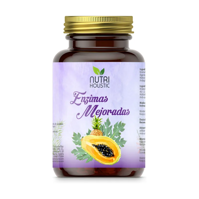 Popular Enhanced Enzymes 60 capsules Nutri Holistic