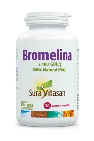 Bromelain 30 capsules Sura Vitasan Today Only