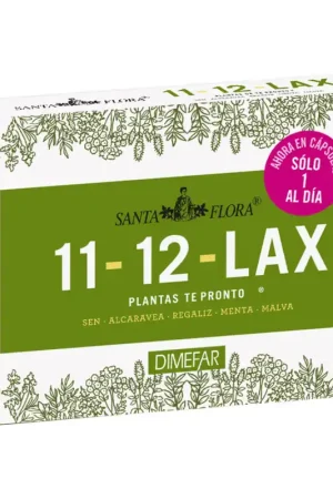 Certified Santa Flora 11-12 Lax 30 capsules Dimefar
