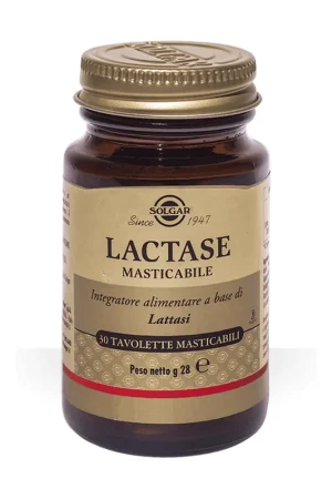 Chewable Lactase 30 tablets Solgar Limited Time