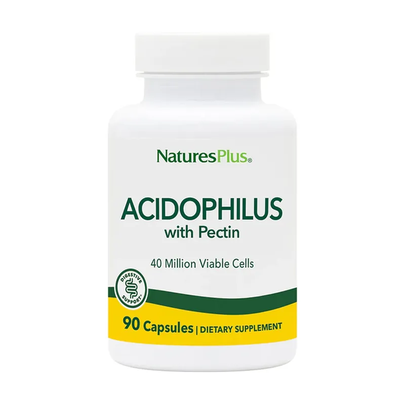 Acidophilus 90 capsules Natures Plus Hassle-Free Returns