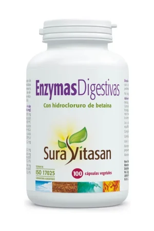 Get Yours Digestive enzymes Sura Vitasan 100 caps. veg.