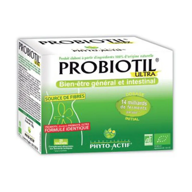 Ultra Organic Probiotil 20 units Phyto actif Buy Today