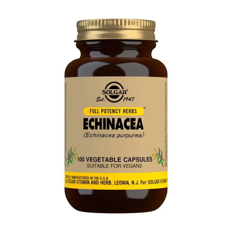 Time-Limited Echinacea 100 capsules of 520mg Solgar