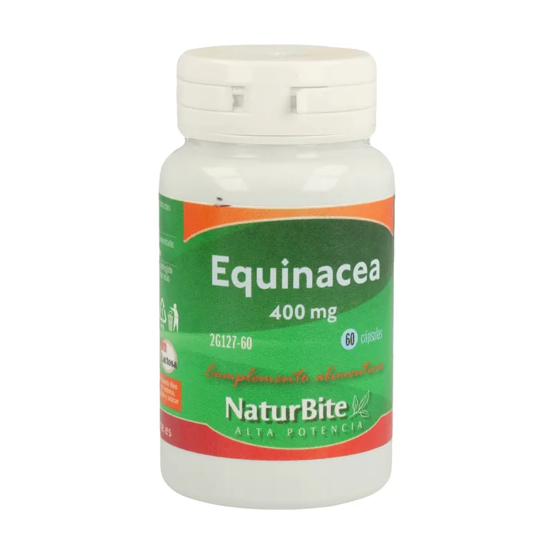 Echinacea 60 capsules of 400mg Naturbite New Release