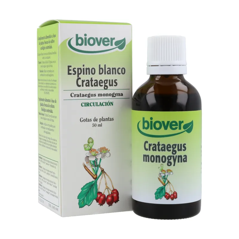 Crataegus Monogyna (White Hawthorn) 50 ml Biover High Quality