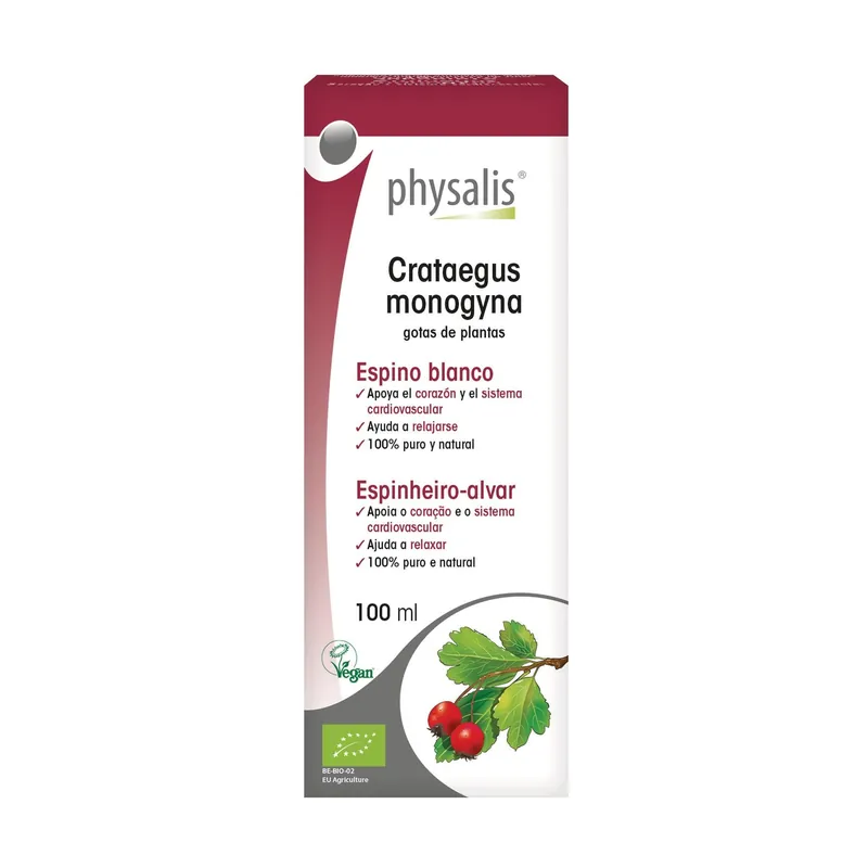 Buy Online Hawthorn Extract (Crataegus) Bio 100 ml Physalis