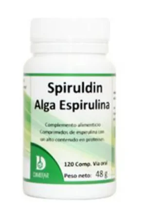 Buy Online Spirulina 120 tablets of 400mg Dimefar