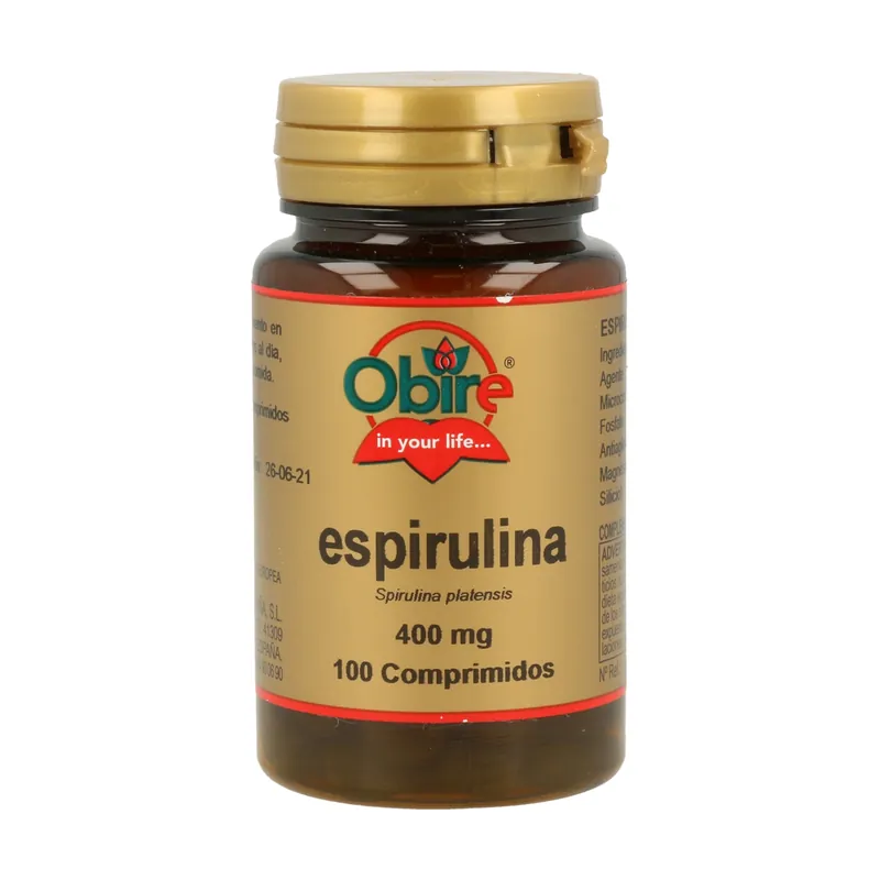 Affordable Spirulina 100 tablets of 400mg Obire