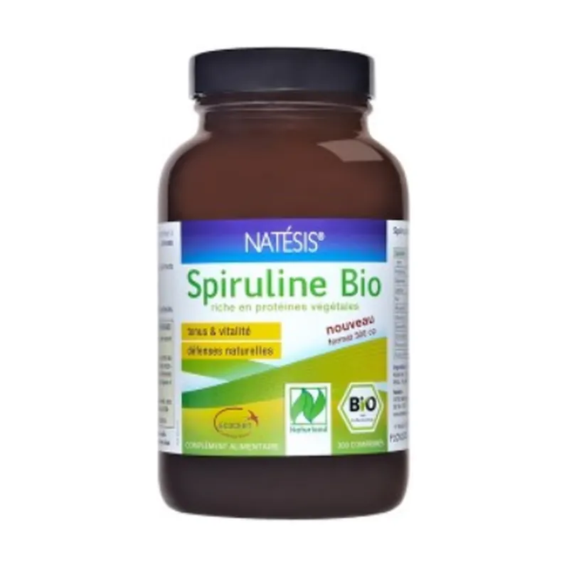 Final Sale Organic Spirulina 300 tablets Natesis
