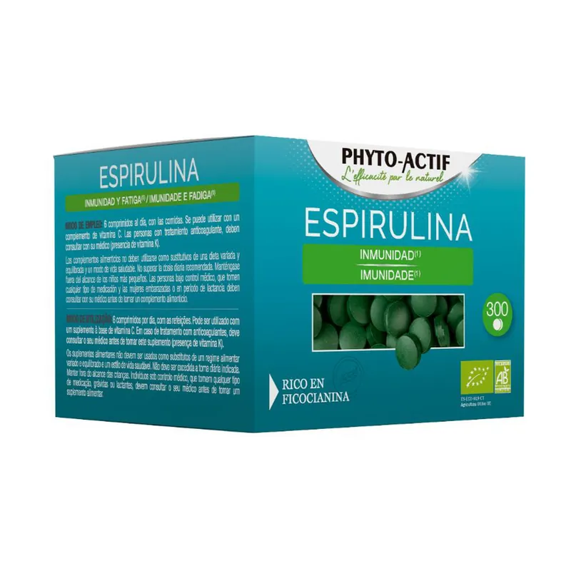 Affordable Spirulina 300 tablets Phyto actif