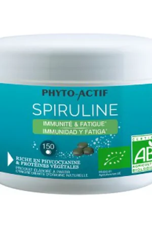 Buy Online Spirulina 150 tablets Phyto actif