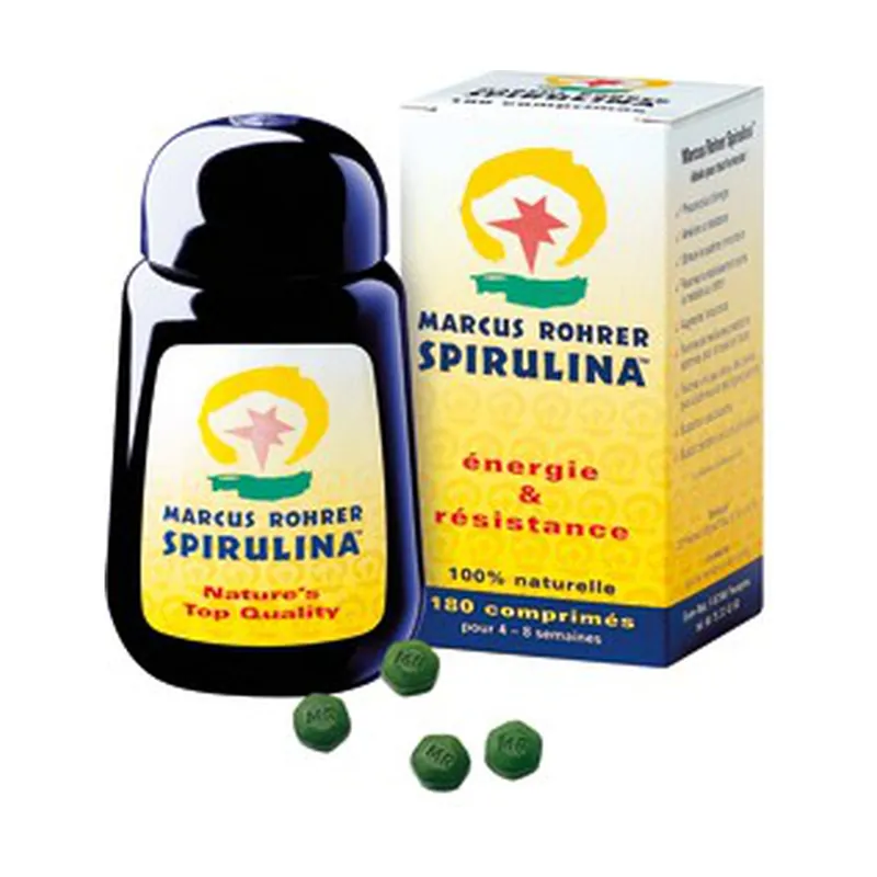 New Arrival Spirulina Cure 1 Month 180 tablets Marcus Rohrer