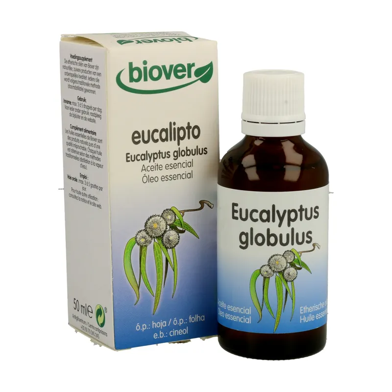 Best Choice Eucalyptus Globulus Bio Essential Oil 50 ml of essential oil Biover