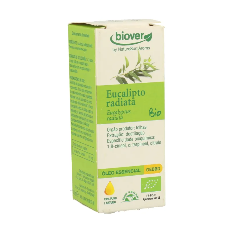Limited Offer Eucalyptus Globulus Organic Essential Oil 10 ml Biover