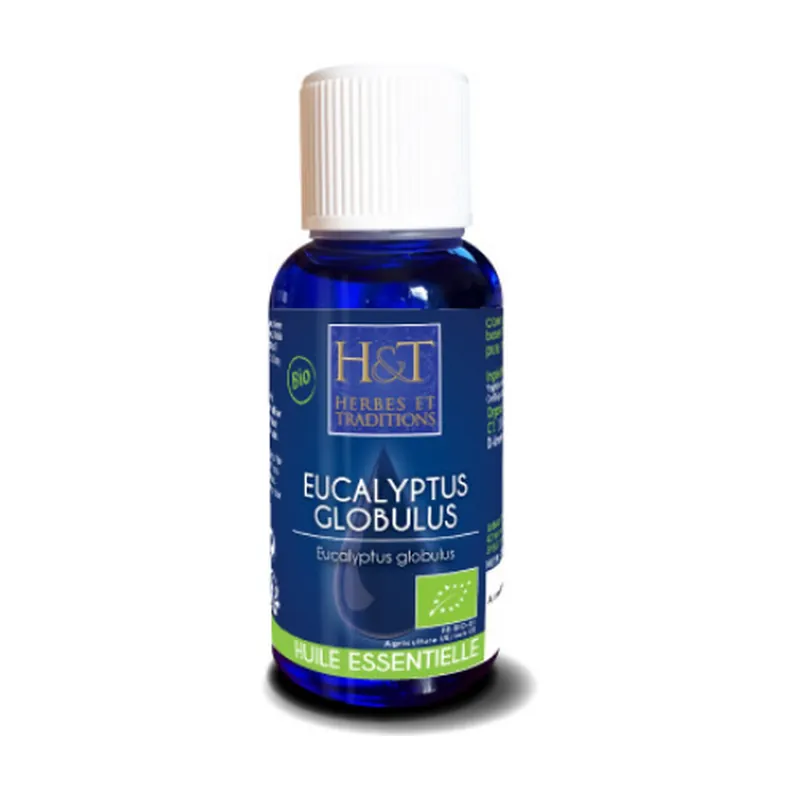 Eucalyptus globulus Bio essential oil 30 ml of essential oil Herbes & Traditions Factory Price