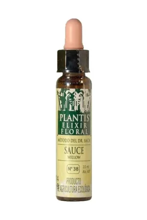 Special Discount Bach Flowers Willow-38 Organic Floral Elixir 10 ml of floral elixir Plantis