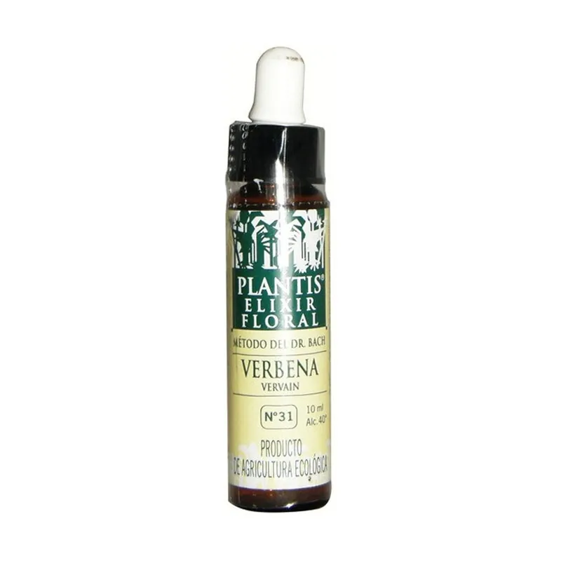 Budget Bach Flowers Verbena-31 Organic Floral Elixir 10 ml of floral elixir Plantis