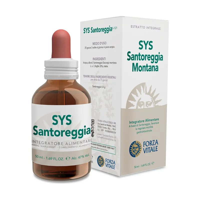 Sys santoreggia gastrointestinal 50 ml Forza Vitale Crafted