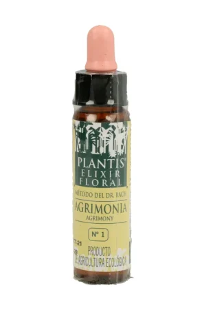 Clearance Bach Flowers Agrimony Nº1 Eco 10 ml of floral elixir Plantis