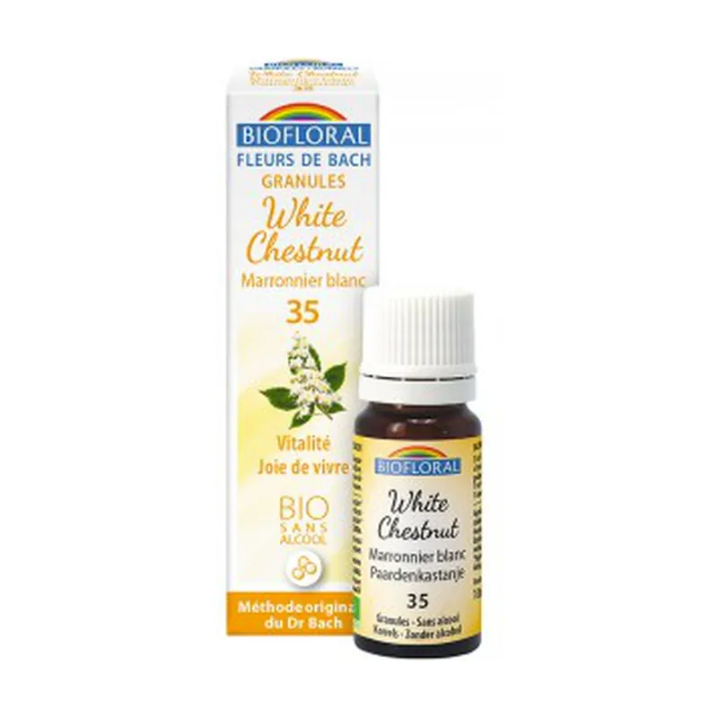 Next Day Delivery Chestnut White Organic Granules 300 granules Biofloral