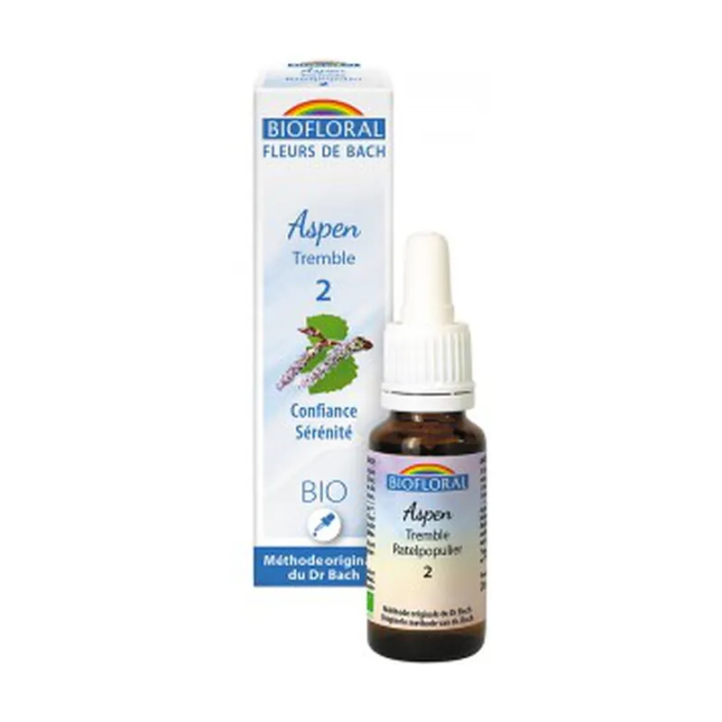 Organic aspen 20 ml of floral elixir Biofloral Trending