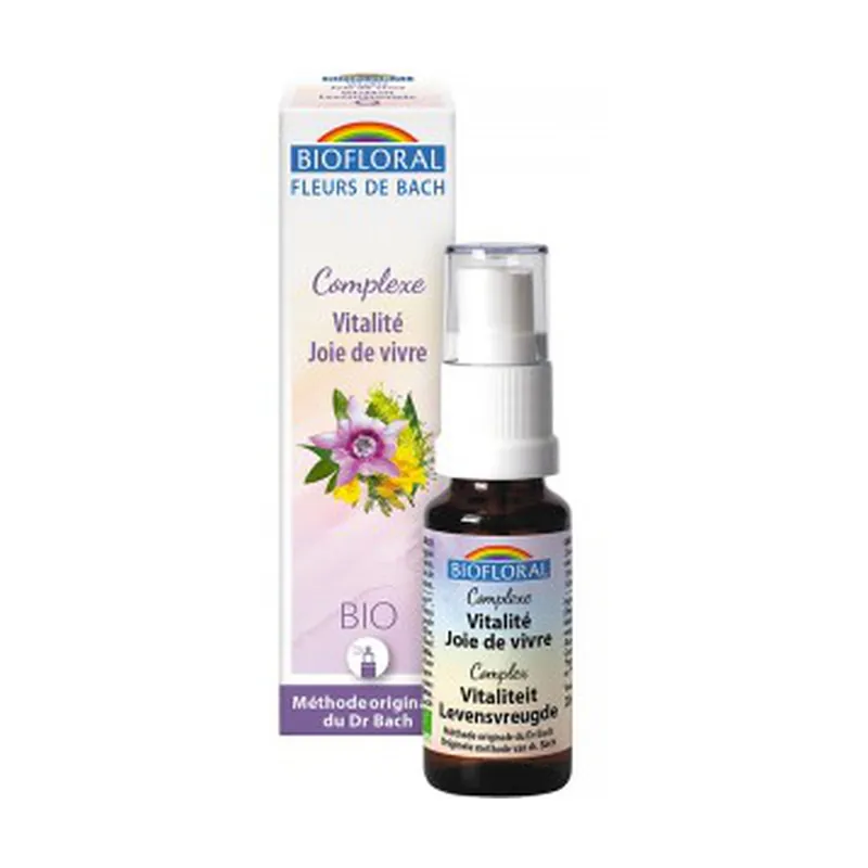 Best Choice Vitality, Joy of Living Organic 20 ml of floral elixir Biofloral