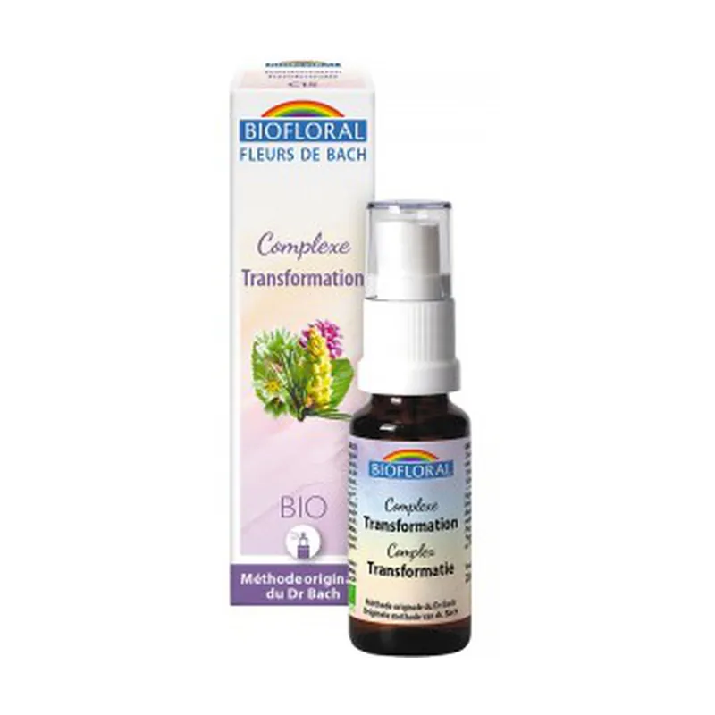 Trusted Brand Organic transformation 20 ml of floral elixir Biofloral
